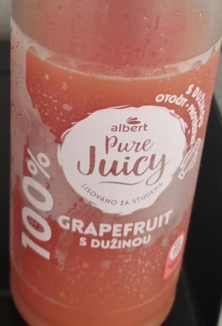 Fotografie - Pure juicy 100% grapefruit s dužinou Albert