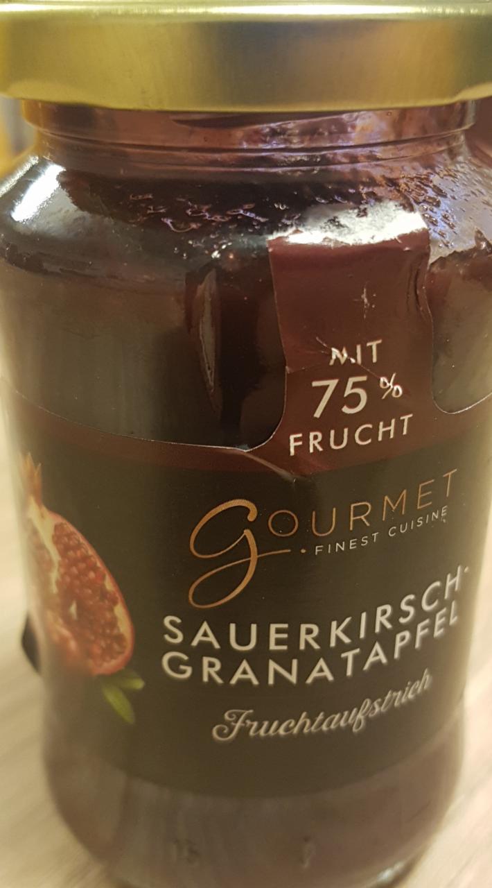 Fotografie - Gourmet sauerkirsch granatapfel 75% frucht