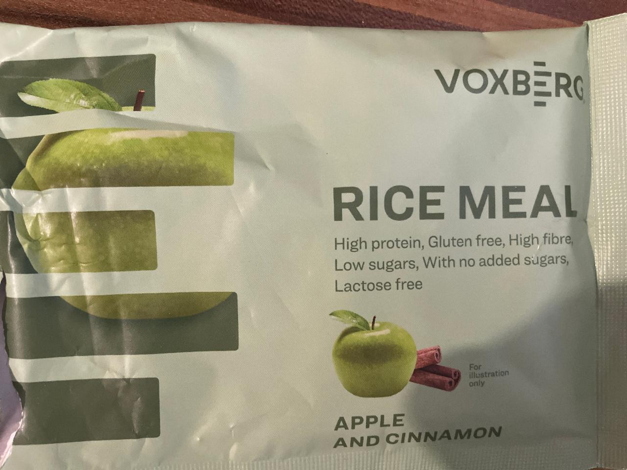 Fotografie - Rice meal apple and cinnamon Voxberg