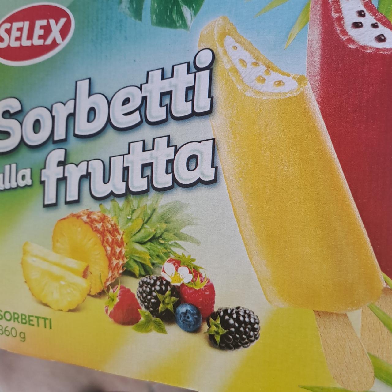 Fotografie - Sorbetti alla frutta frutti di bosco Selex