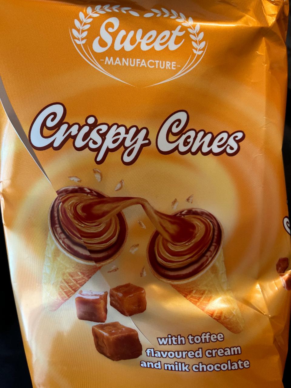 Fotografie - Crispy cones Sweet Manufacture