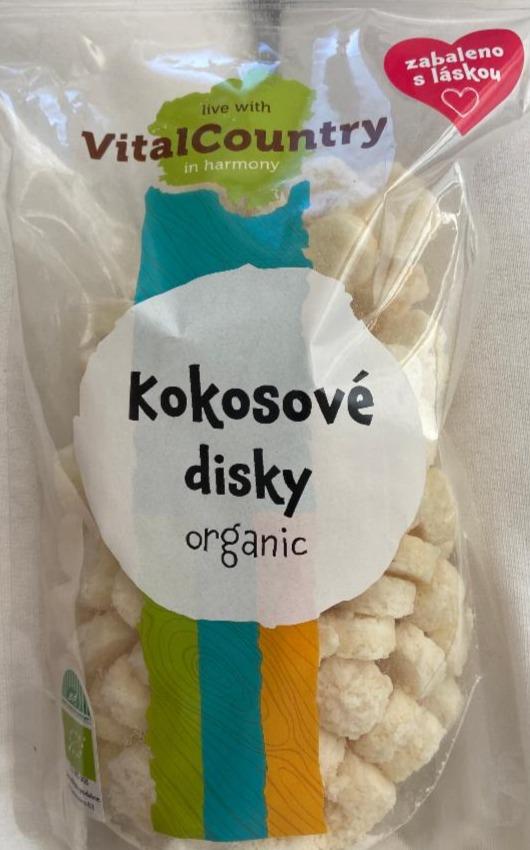 Fotografie - Kokosové disky organic VitalCountry