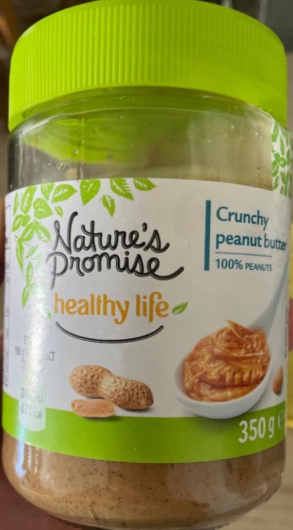Fotografie - Healthy life crunchy peanut butter Nature's Promise
