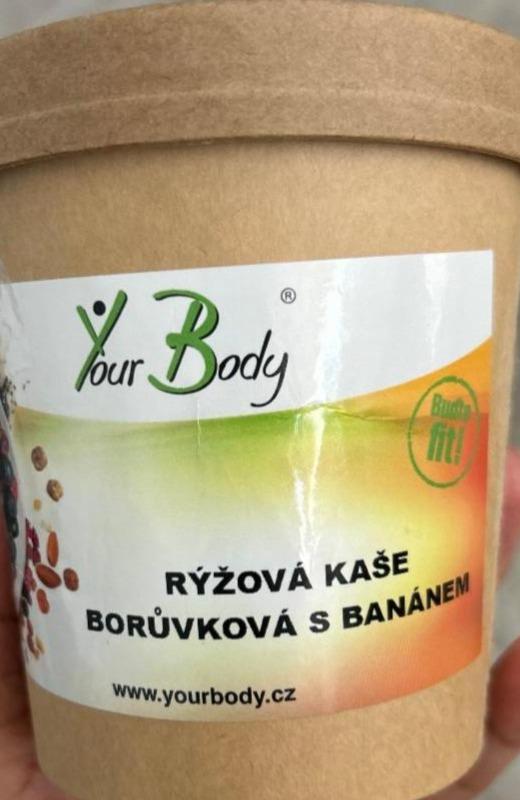 Fotografie - Rýžová kaše borůvková s banánem YourBody