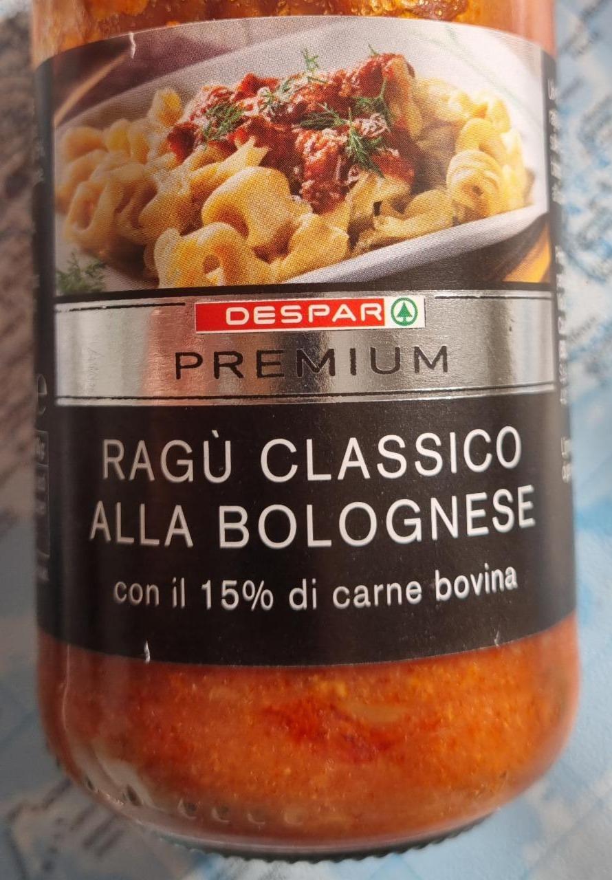 Fotografie - Ragù classico alla bolognese DeSpar Premium