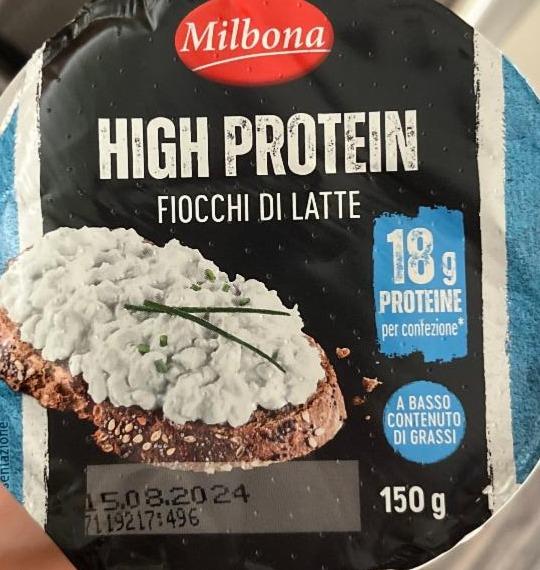 Fotografie - High protein fiocchi di latte Milbona