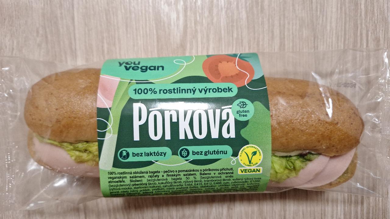 Fotografie - Bezlepková pórková bageta You vegan