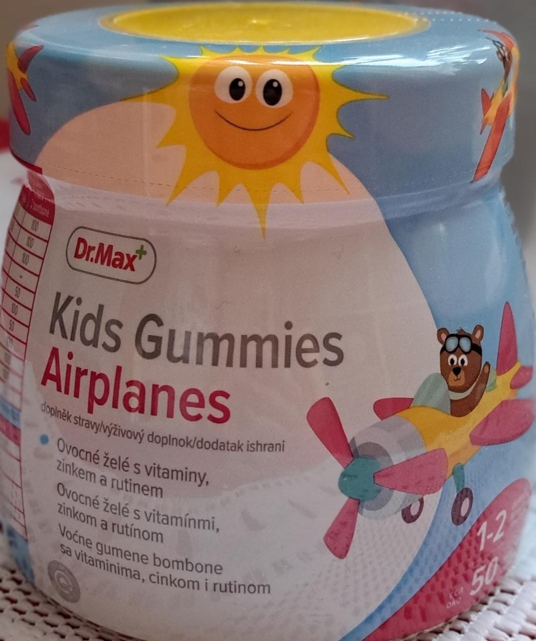 Fotografie - Kids gummies airplanes Dr.Max