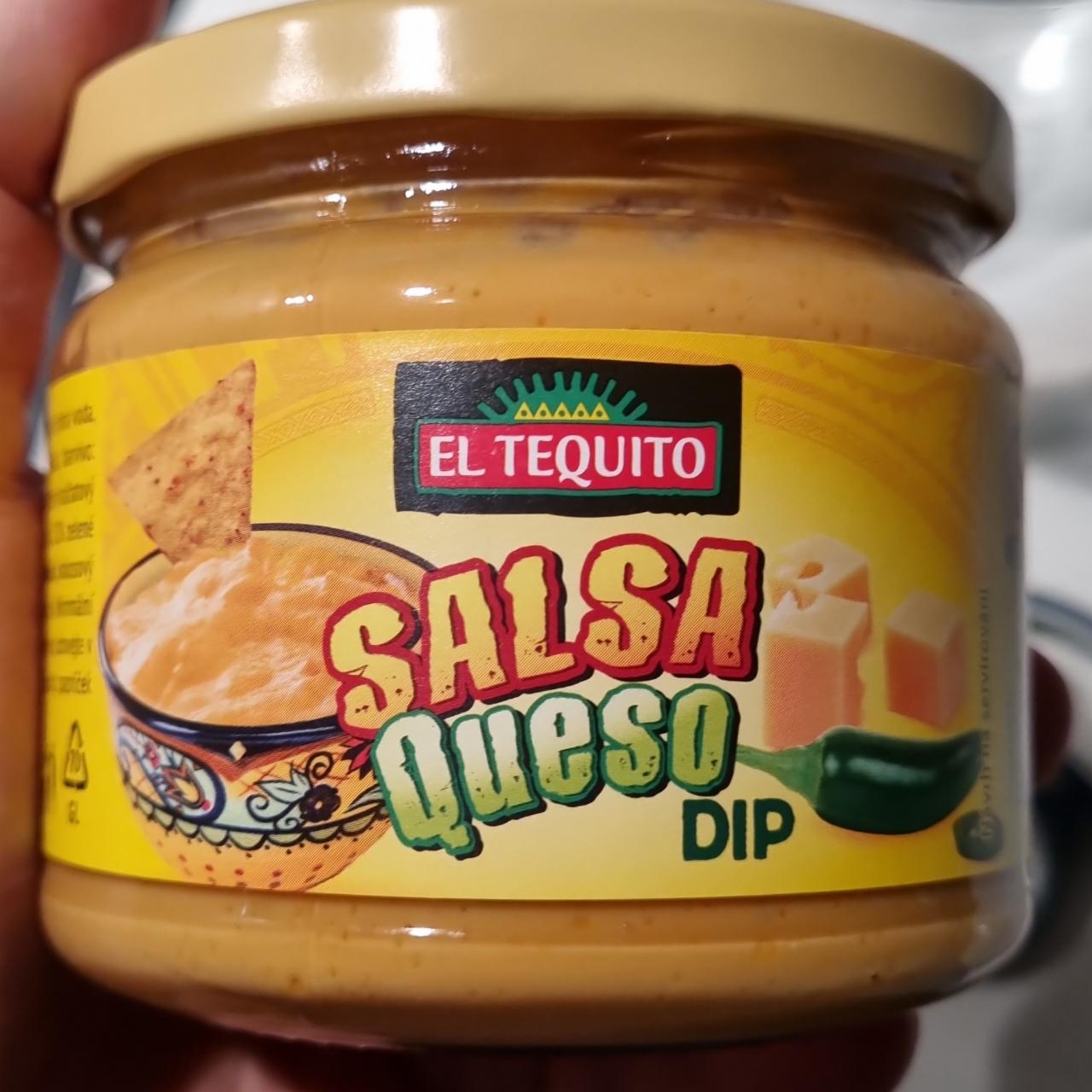 Salsa queso dip Spicy Cheese El Tequito - kalorie, kJ a nutriční hodnoty