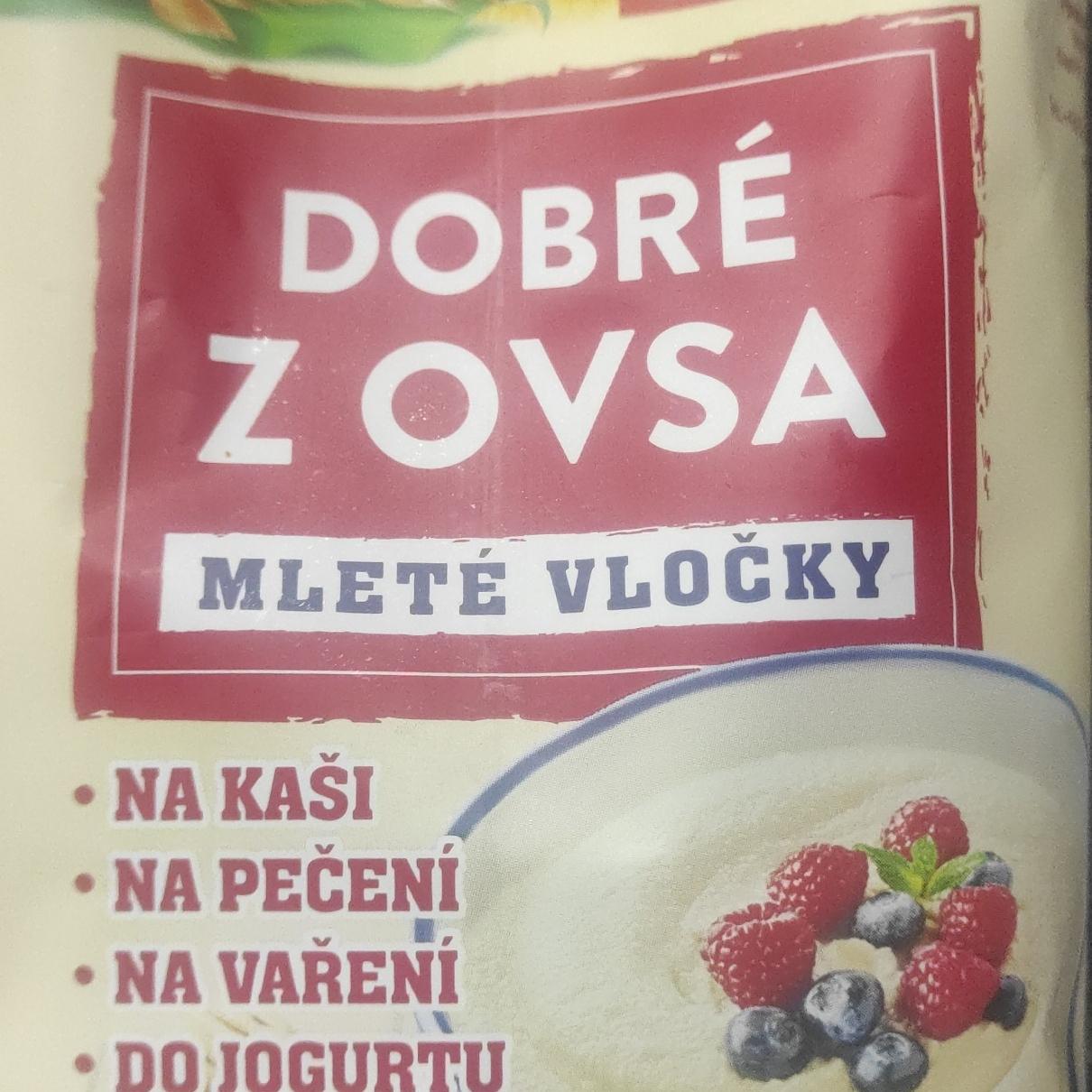 Fotografie - Dobré z ovsa mleté vločky Bonavita