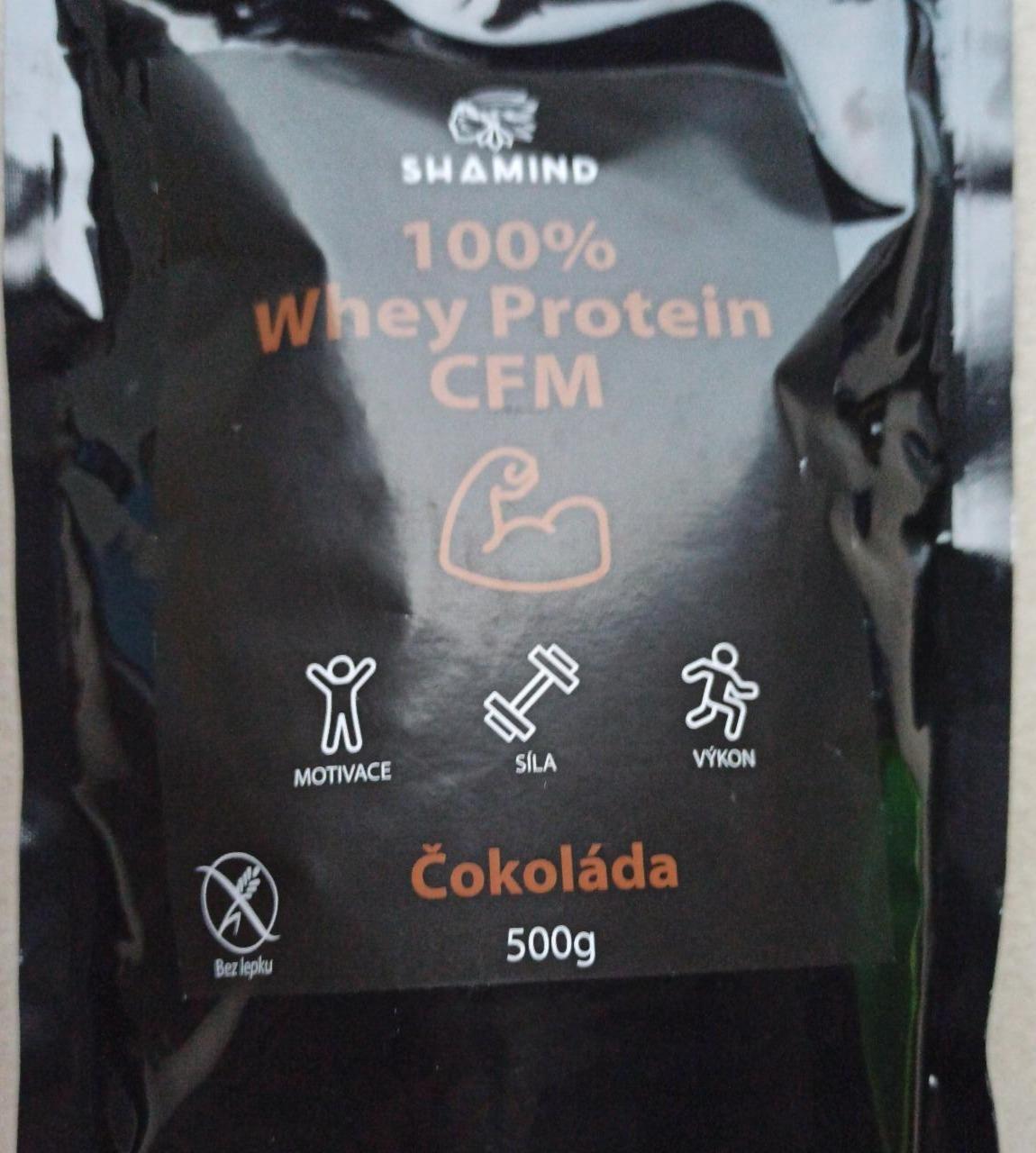 Fotografie - 100% Whey protein cfm čokoláda Shamind