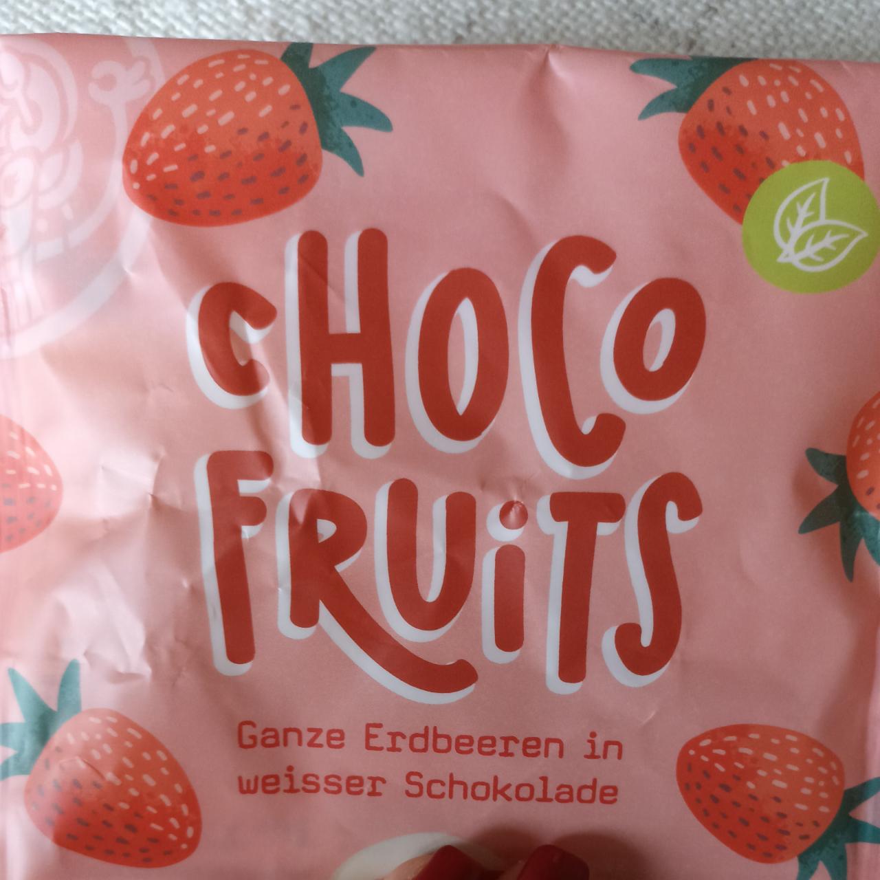 Fotografie - Ganze erdbeeren in weisser schokolade Choco fruit