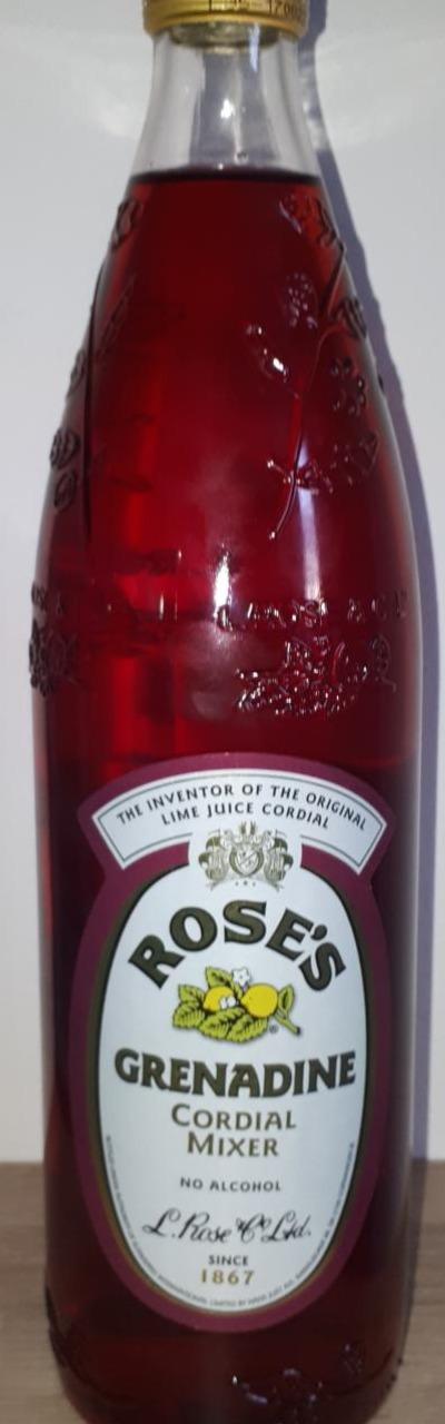 Fotografie - Rose's Grenadine Juice Cordial