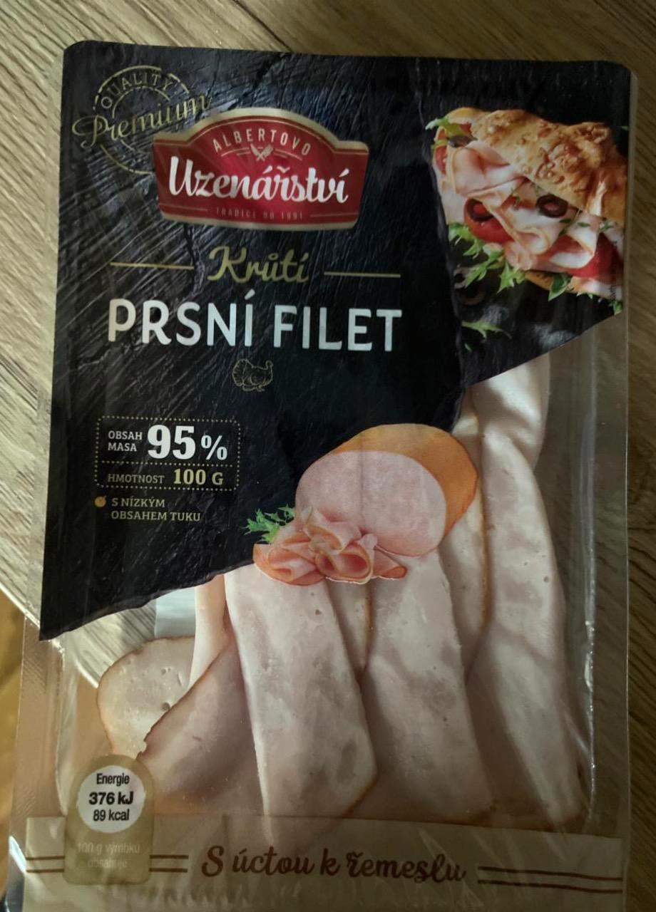 Fotografie - Krůtí prsní filet 95% Albertovo uzenářství