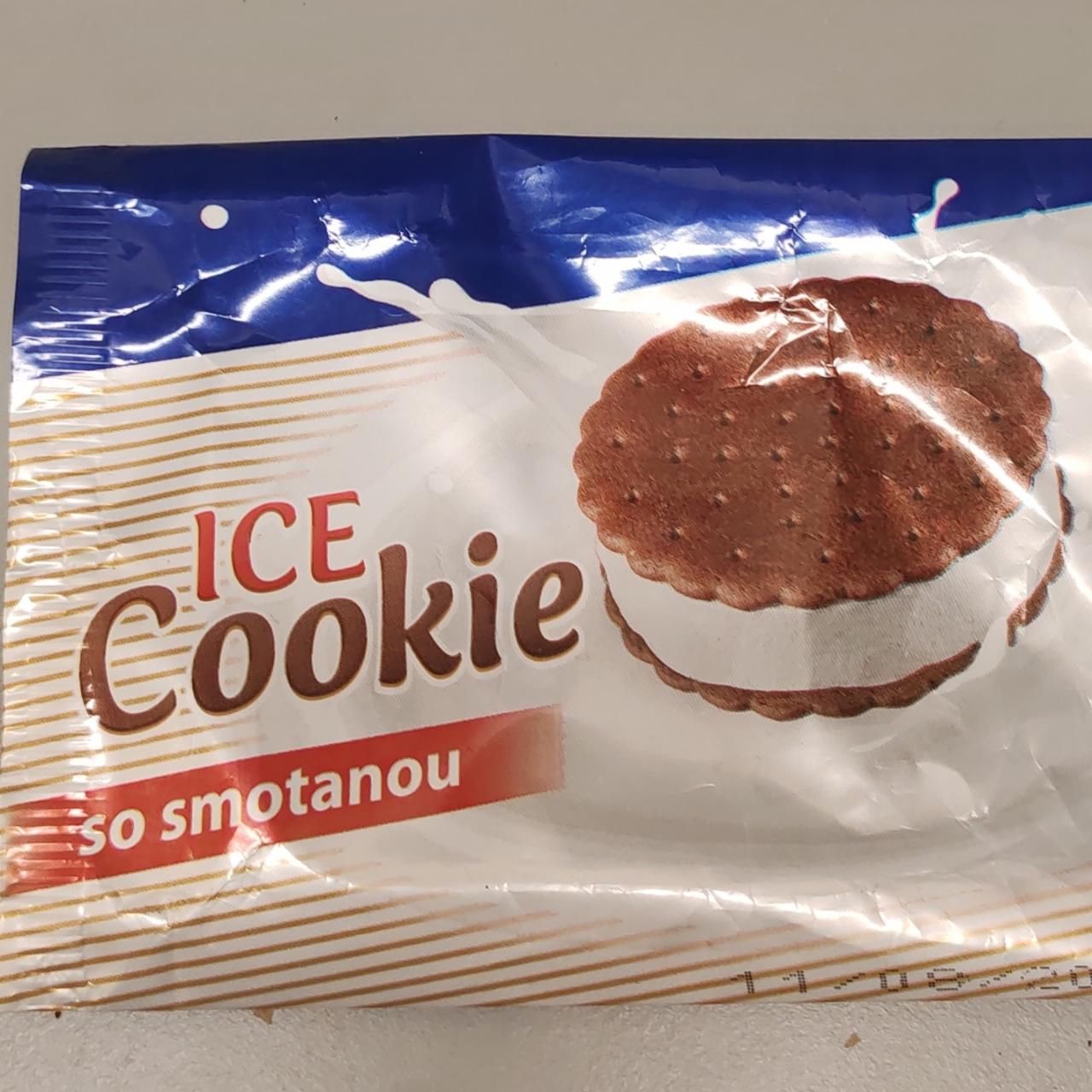 Fotografie - Ice cookie so smetanou Tesco