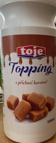 Fotografie - Topping s příchutí karamel toje