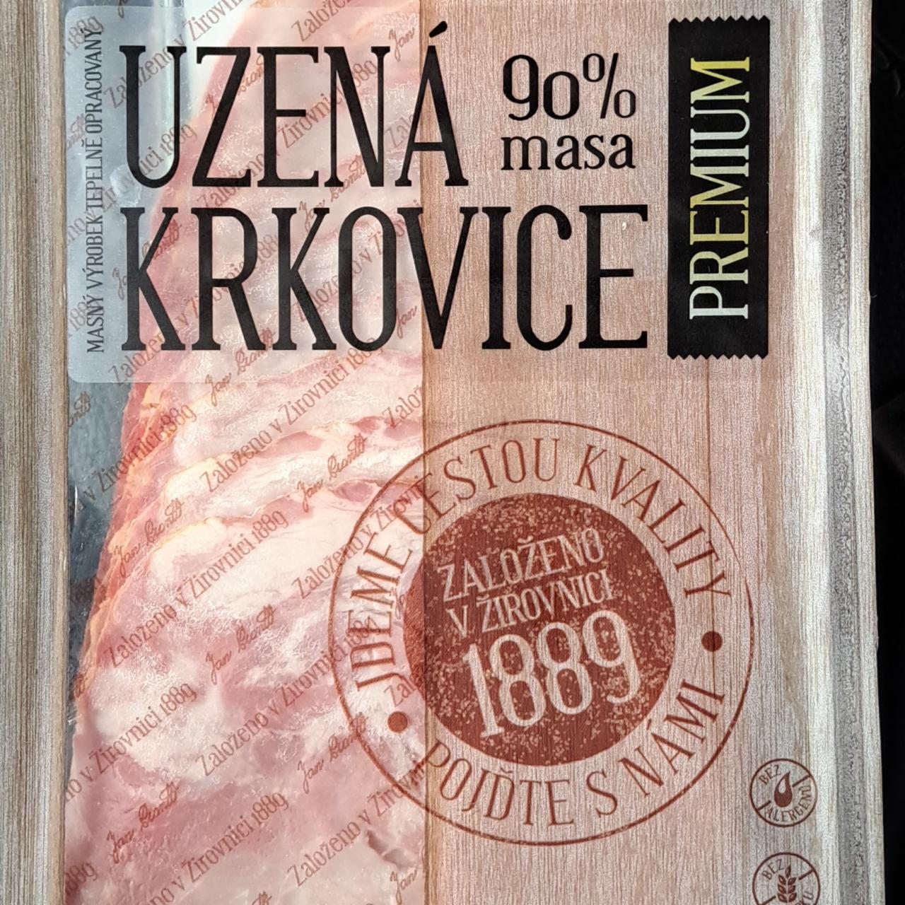 Fotografie - Uzená krkovice 90% masa Premium Prantl