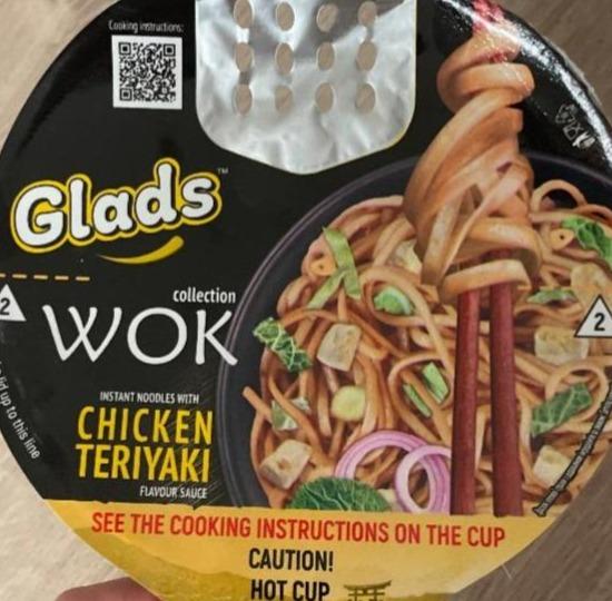 Fotografie - Collection wok instant noodles with chicken teriyaki flavour sauce Glads