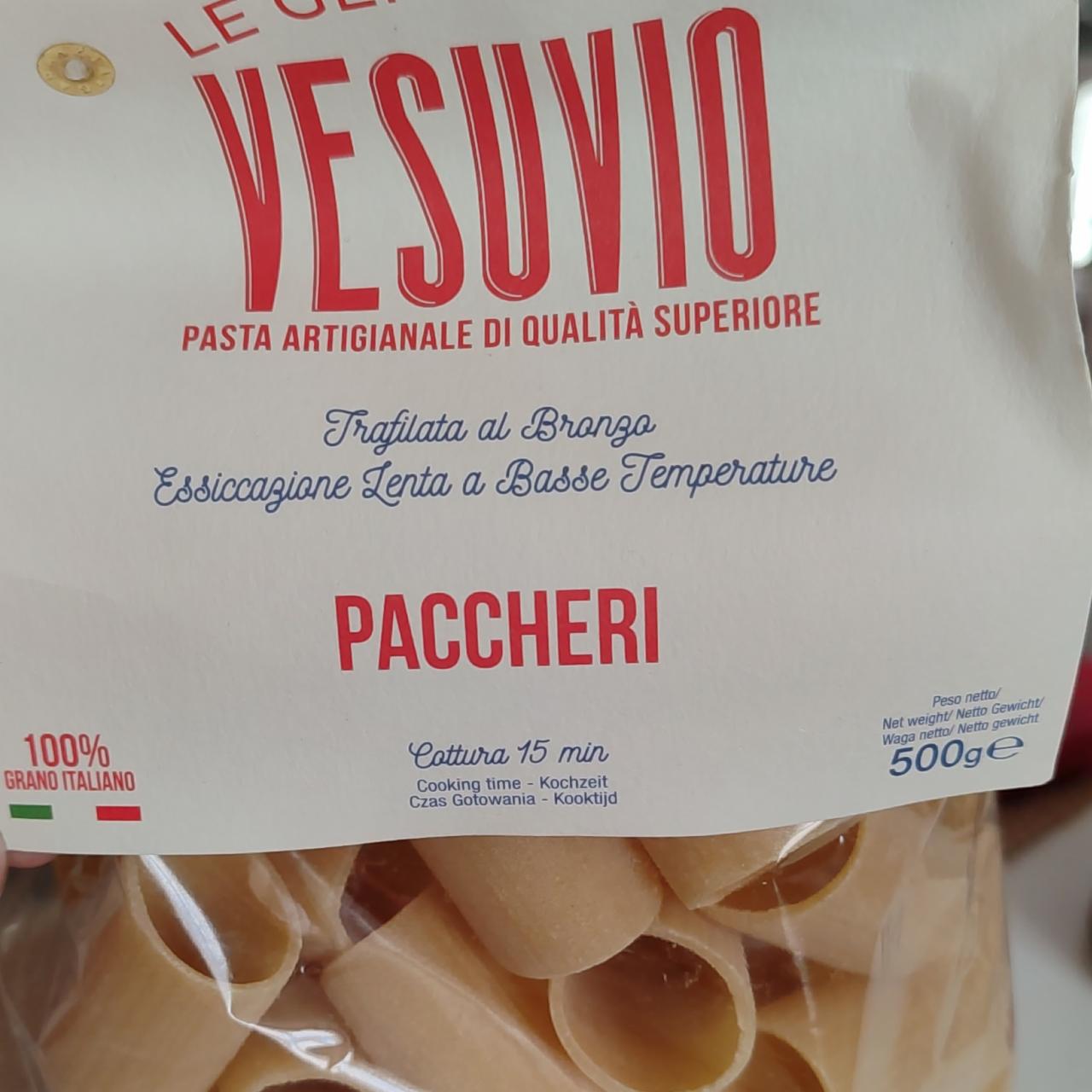 Fotografie - Paccheri Vesuvio