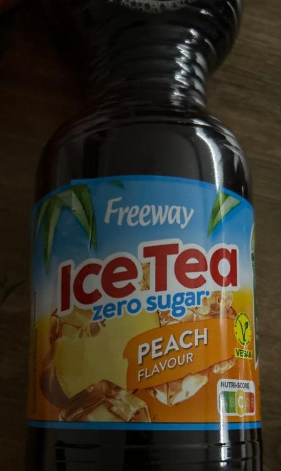 Fotografie - Ice tea zero sugar peach Freeway