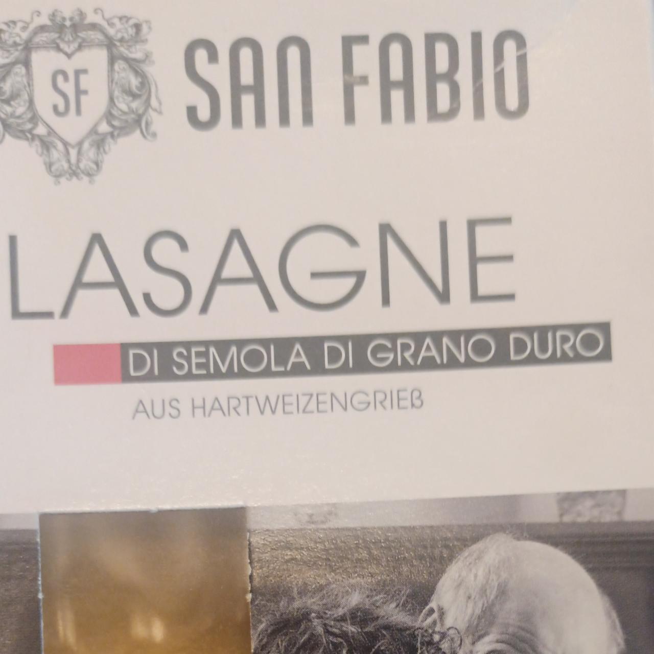 Fotografie - Lasagne di semola di grano duro San Fabio