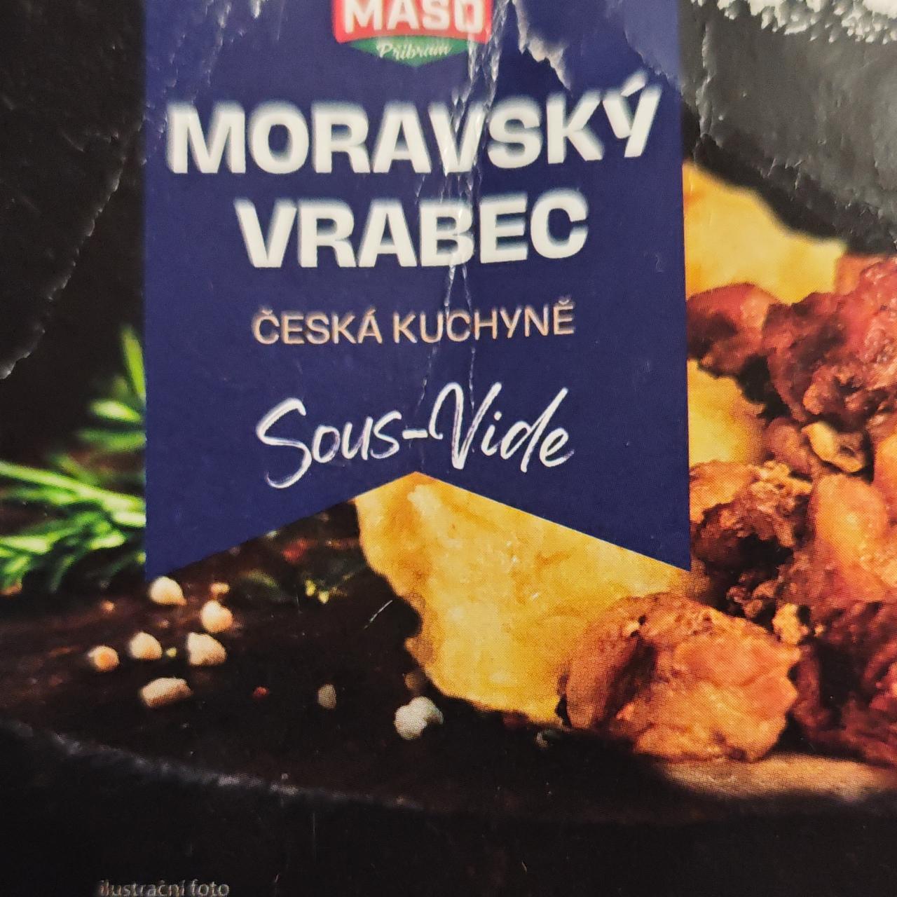 Fotografie - Moravský vrabec sous-vide Maso Příbram