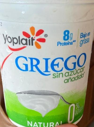 Fotografie - Griego sin azúcar añadida Natural Yoplait