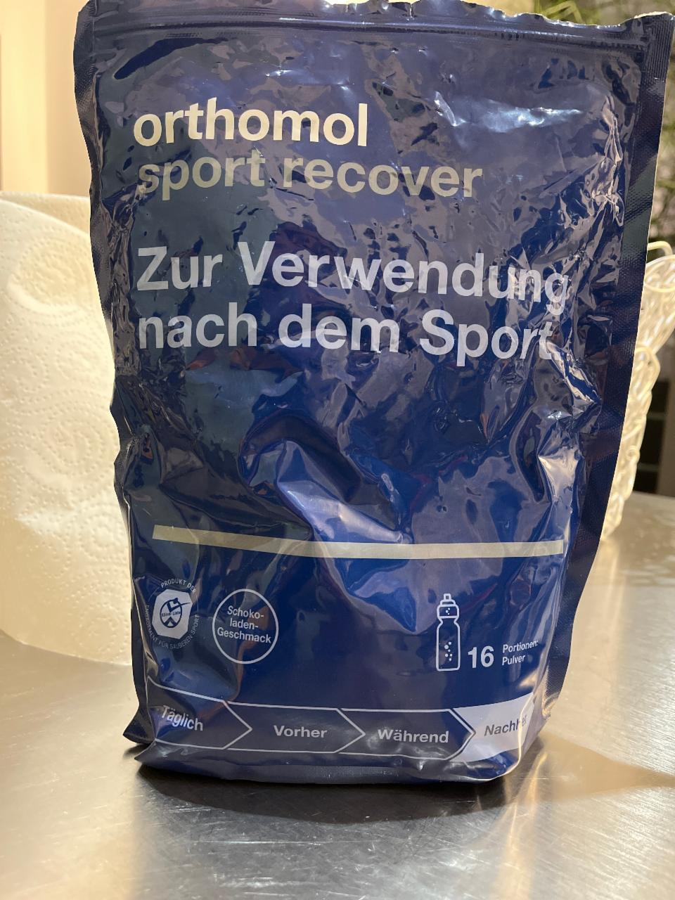 Fotografie - Sport recovery Orthomol