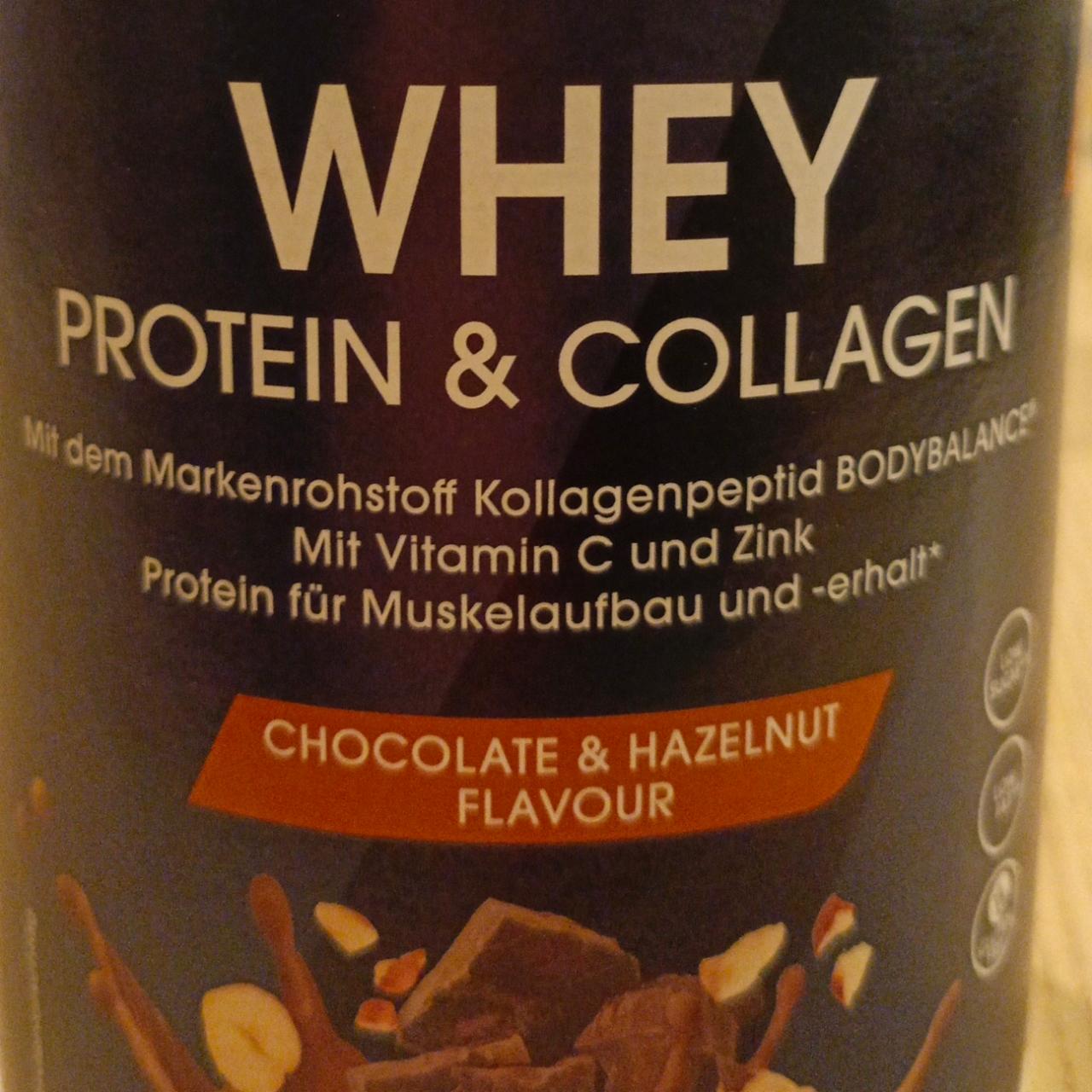 Fotografie - Whey protein & collagen chocolate hazelnut flavour WellMix