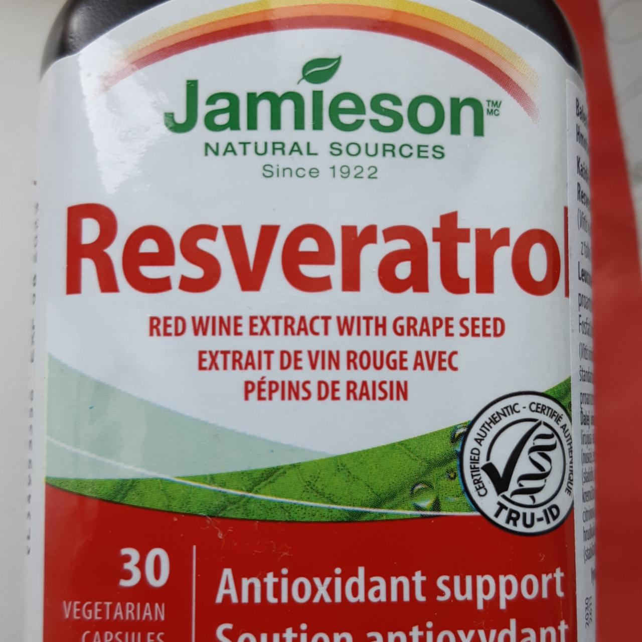 Fotografie - Resveratrol Jamieson