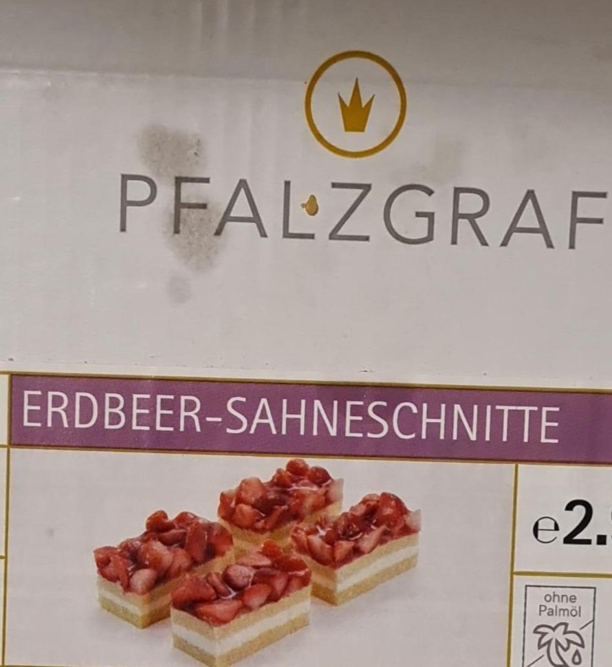 Fotografie - Erdbeer-sahneschnitte Pfalzgraf