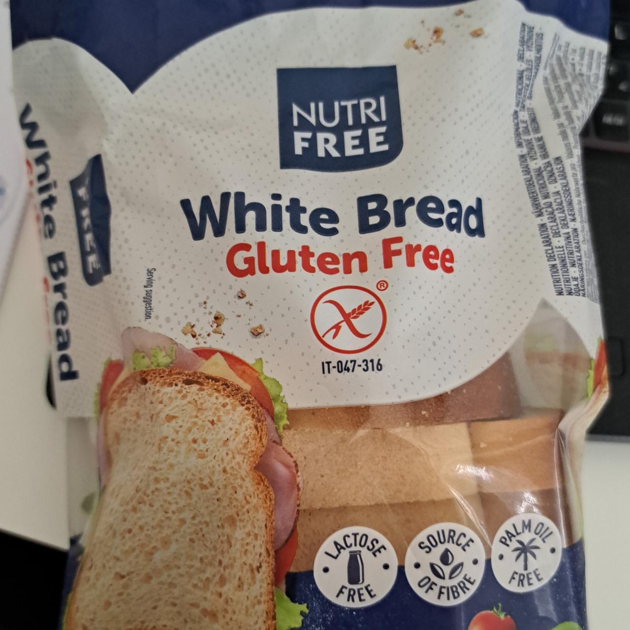 Fotografie - White bread gluten free NutriFree