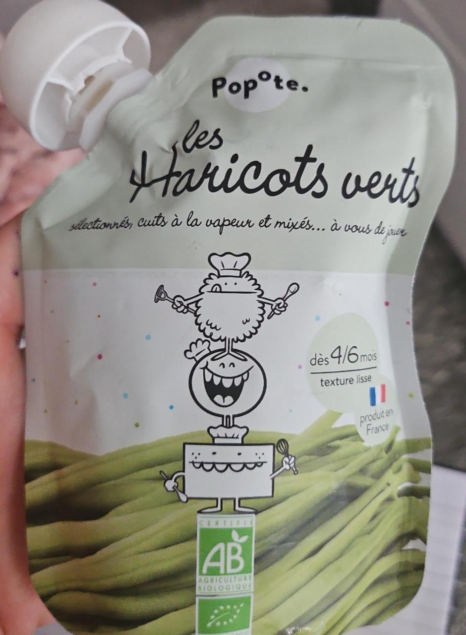 Fotografie - Bio les haricots verts Popote