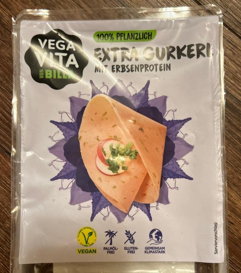 Fotografie - Extra gurkerl mit erbsenprotein Vega Vita von Billa