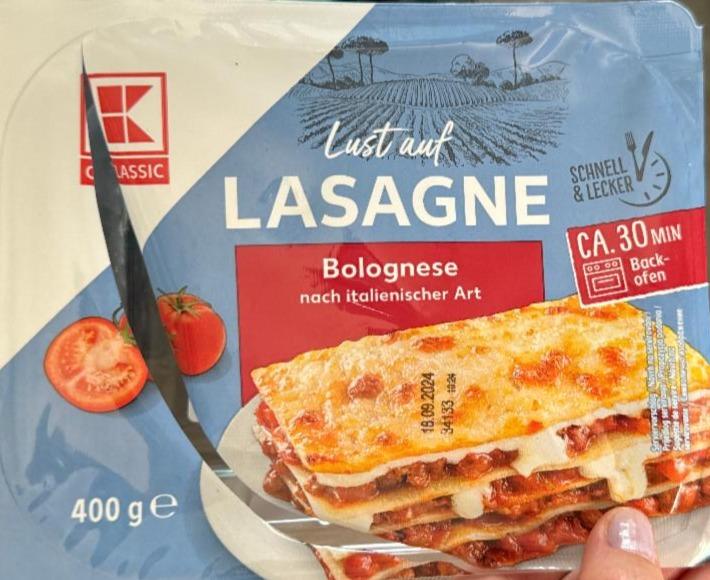 Fotografie - Lasagne Bolognese nach italienischer art K-Classic