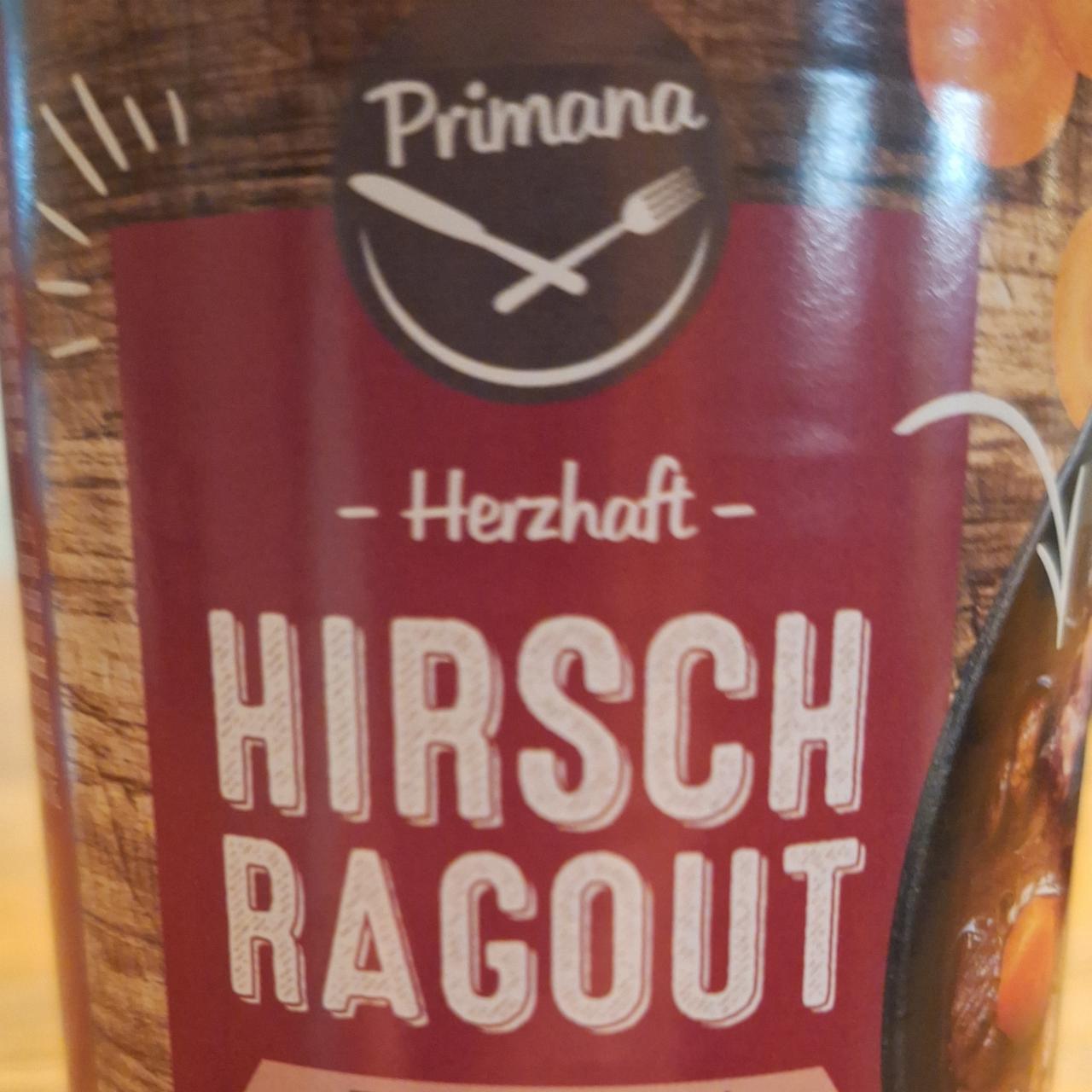 Fotografie - Hirsch ragout herzhaft Primana