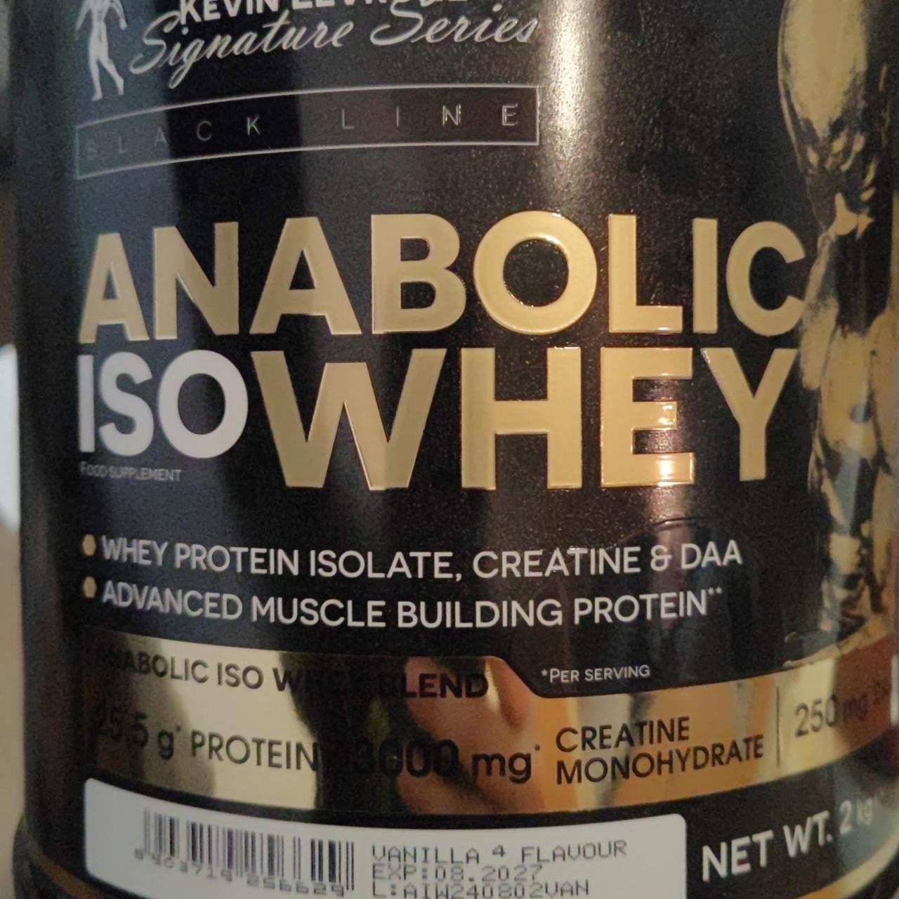 Fotografie - Anabolic ISO whey Snickers Kevin Levrone