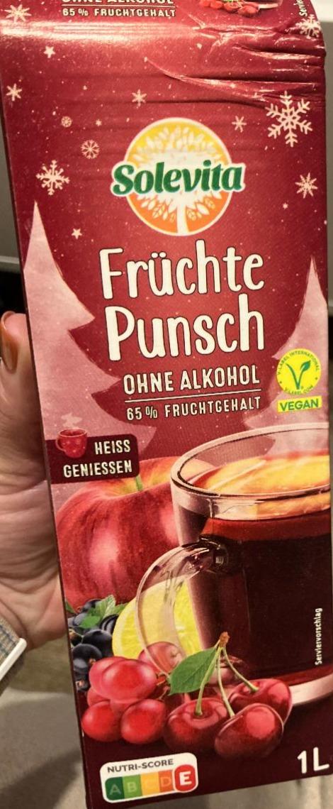 Fotografie - Früchte Punsch ohne alkohol Solevita