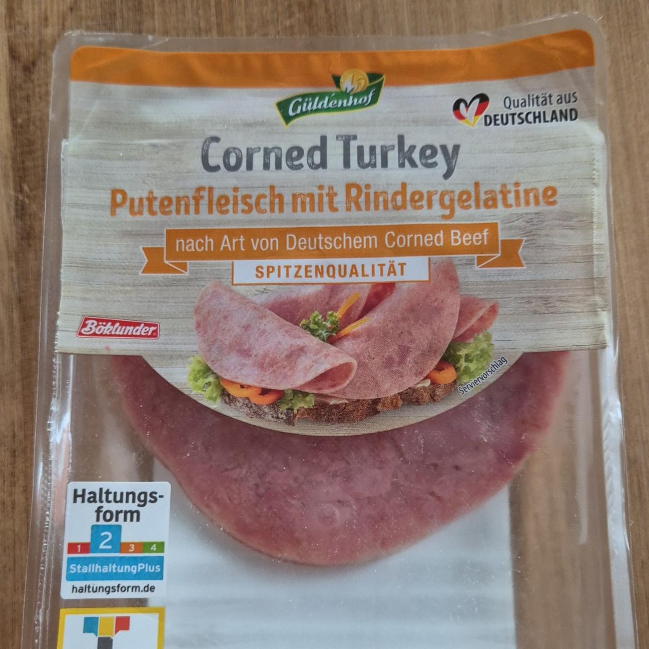 Fotografie - Corned turkey putenfleisch mit rindergelatine Güldenhof