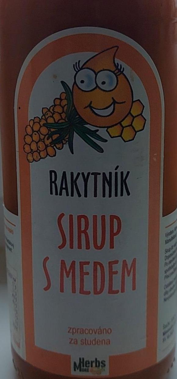 Fotografie - Rakytník sirup s medem More Herbs