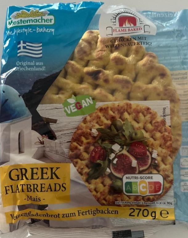 Fotografie - Greek flatbread mais Mestemacher