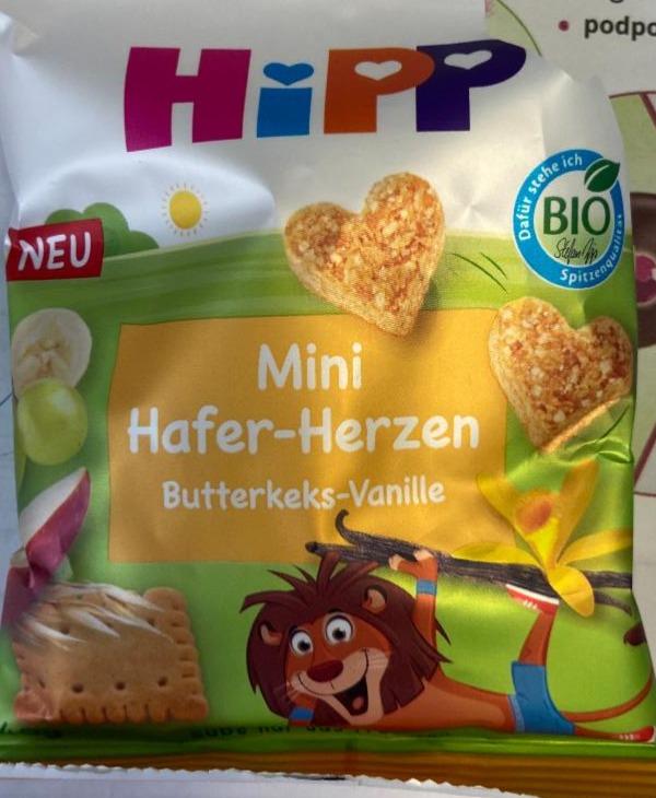 Fotografie - Mini hafer-herzen butterkeks-vanille Hipp