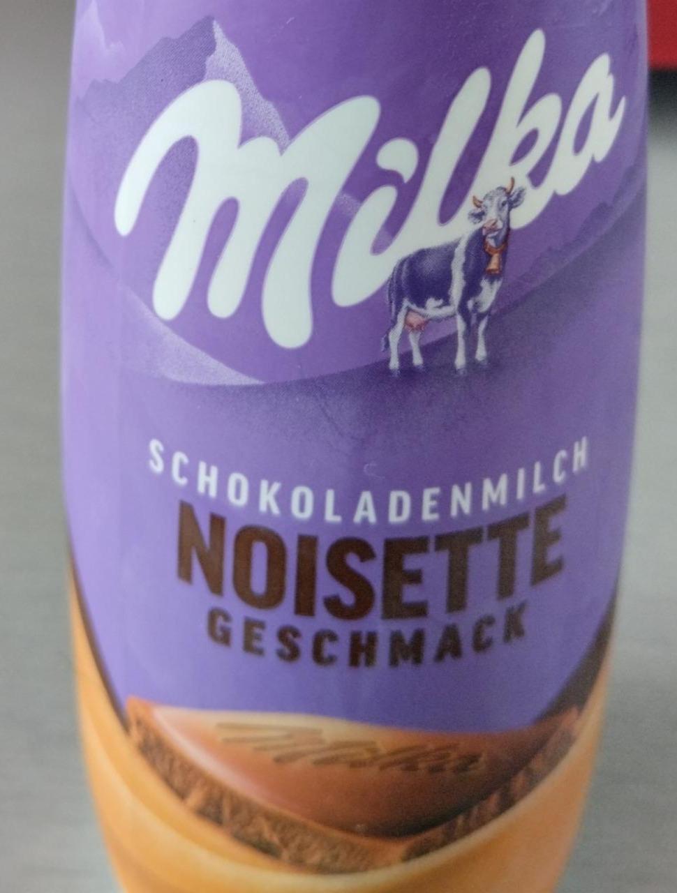 Fotografie - Schokoladenmilch noisette Milka