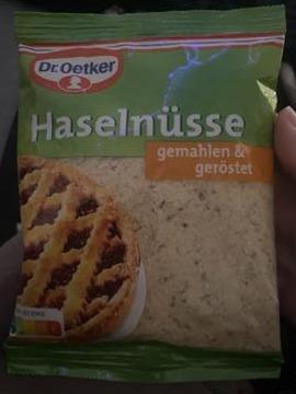 Fotografie - Haselnüsse gemahlen & geröstet Dr.Oetker