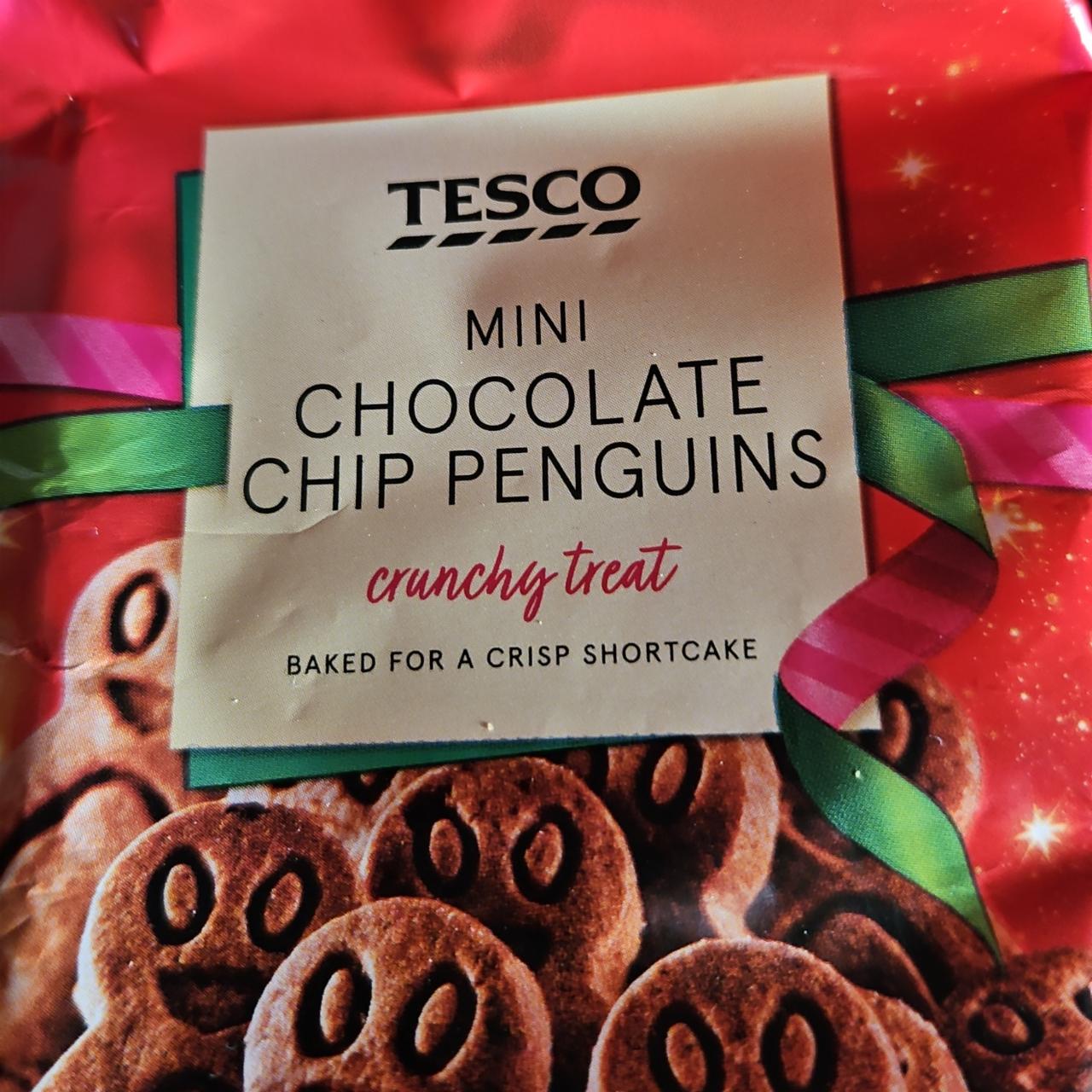 Fotografie - Mini chocolate chip penguins crunchy treat Tesco