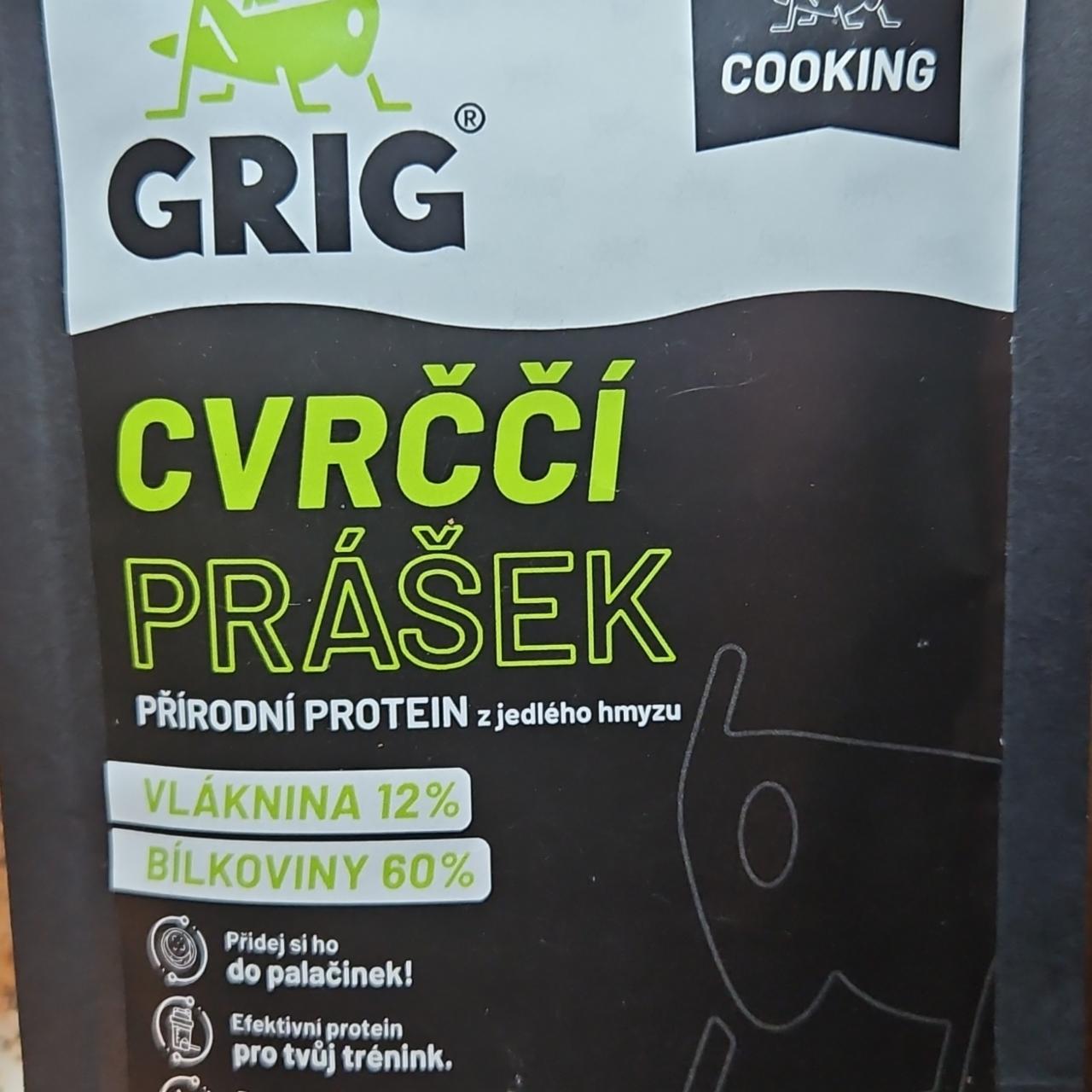 Fotografie - Cvrččí prášek Grig