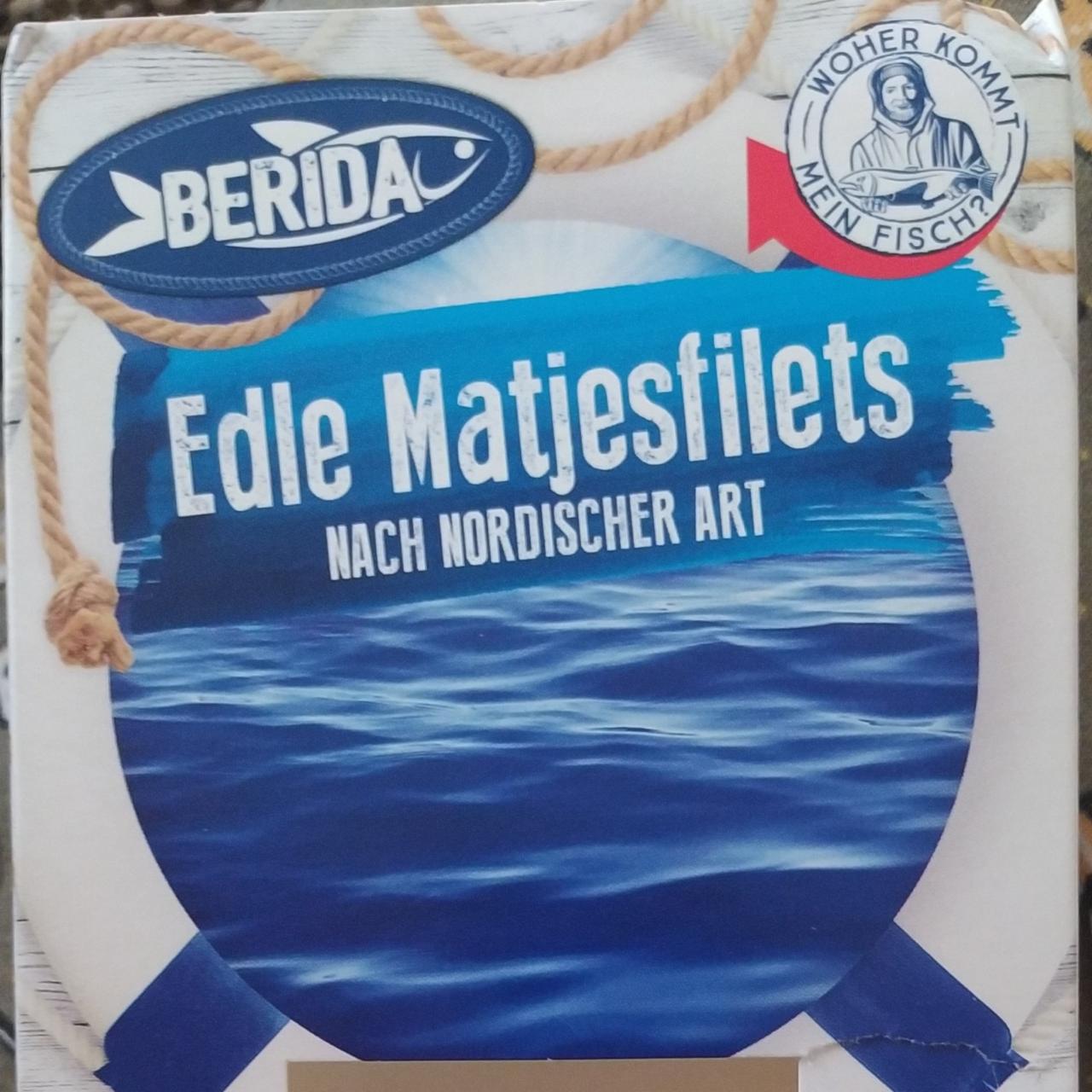 Fotografie - Edle Matjesfilets nach nordischer Art Berida