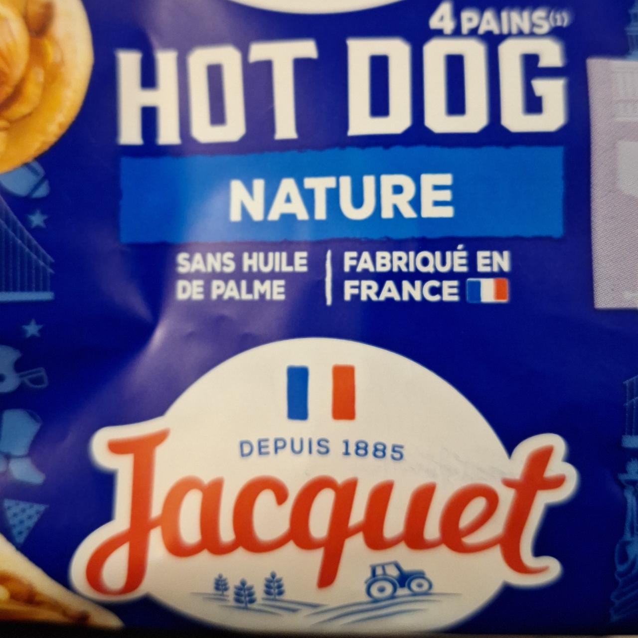 Fotografie - Pains hot dog nature Jacquet