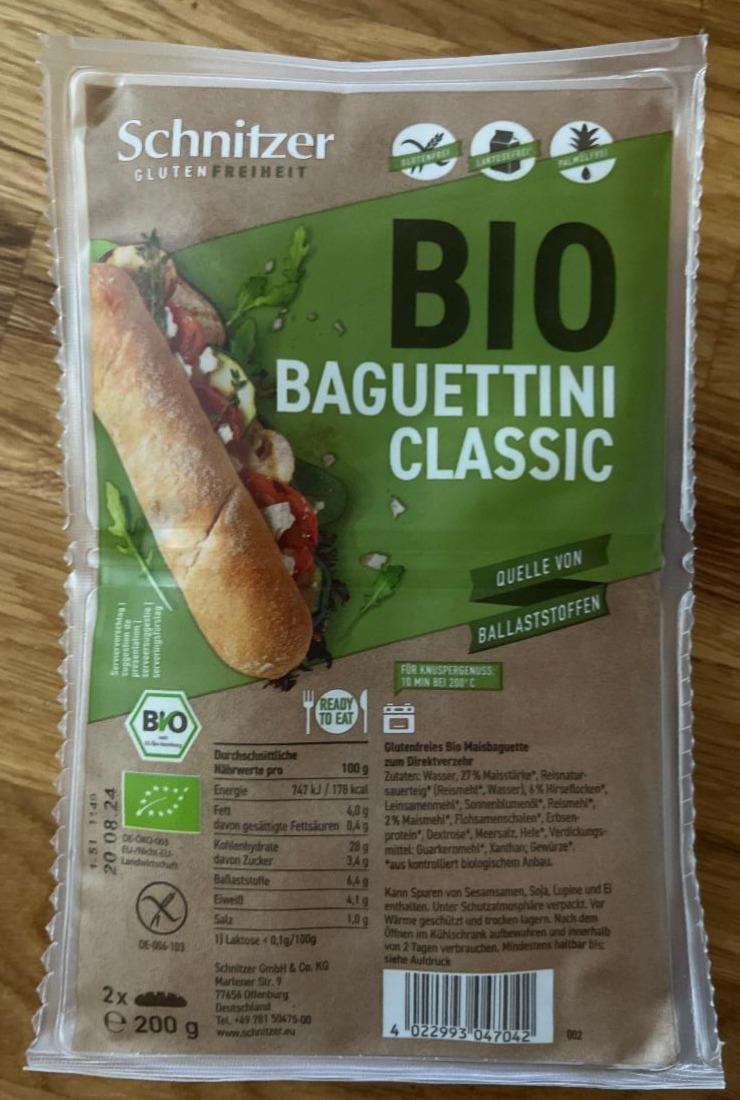 Fotografie - Bio baguettini classic Schnitzer