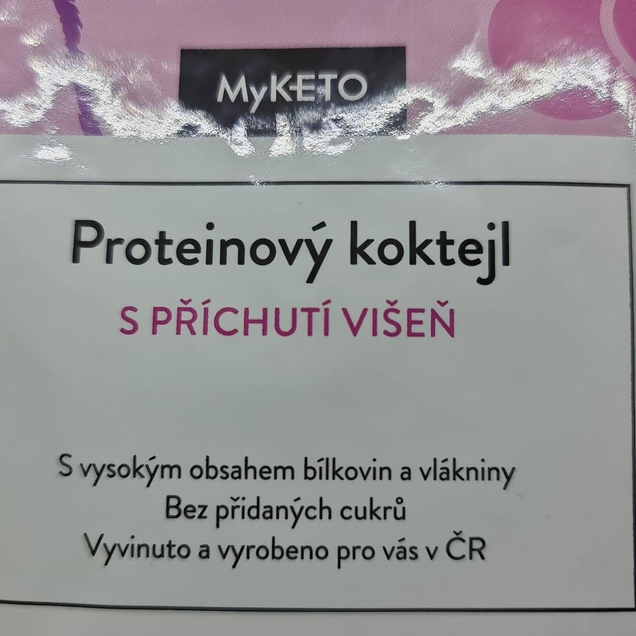 Fotografie - Proteinový koktejl s příchutí višeň MyKeto